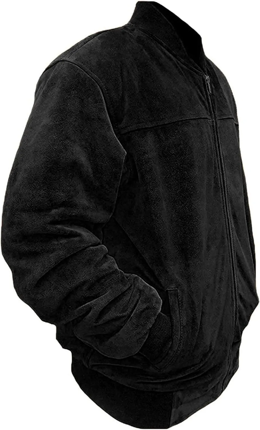 Men's Suede Leather Jacket | Men's Fashion Stylish Suede Leather Jacket