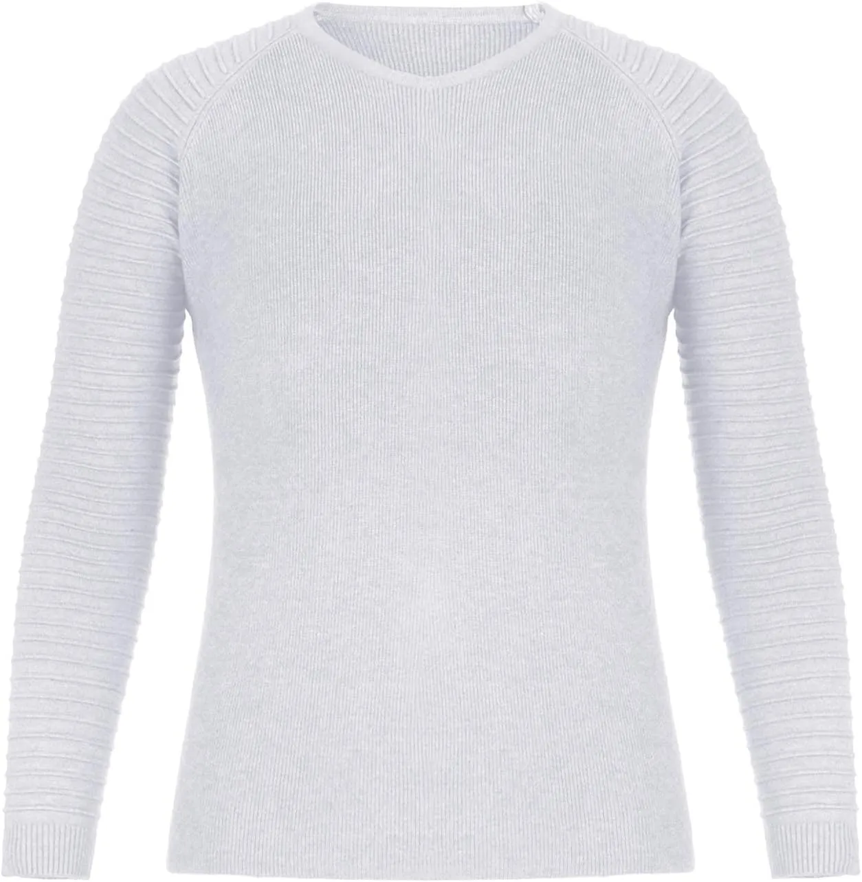 Mens T Shirts Casual Stylish Crew Neck Long Sleeve Muscle Fit Sweater Big and Tall Basic Knitted Solid Work Shirt