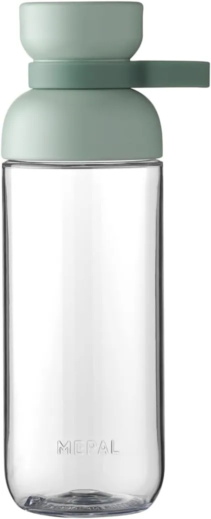 Mepal - Water bottle Vita - Two openings for extra drinking convenience - Refillable drinking bottle - Sports water bottle - 500 ml - Nordic sage