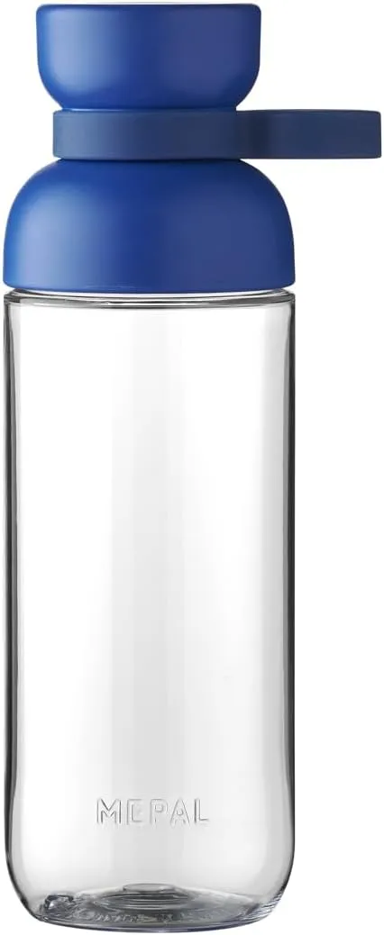Mepal - Water bottle Vita - Two openings for extra drinking convenience - Refillable drinking bottle - Sports water bottle - 500 ml - Vivid blue