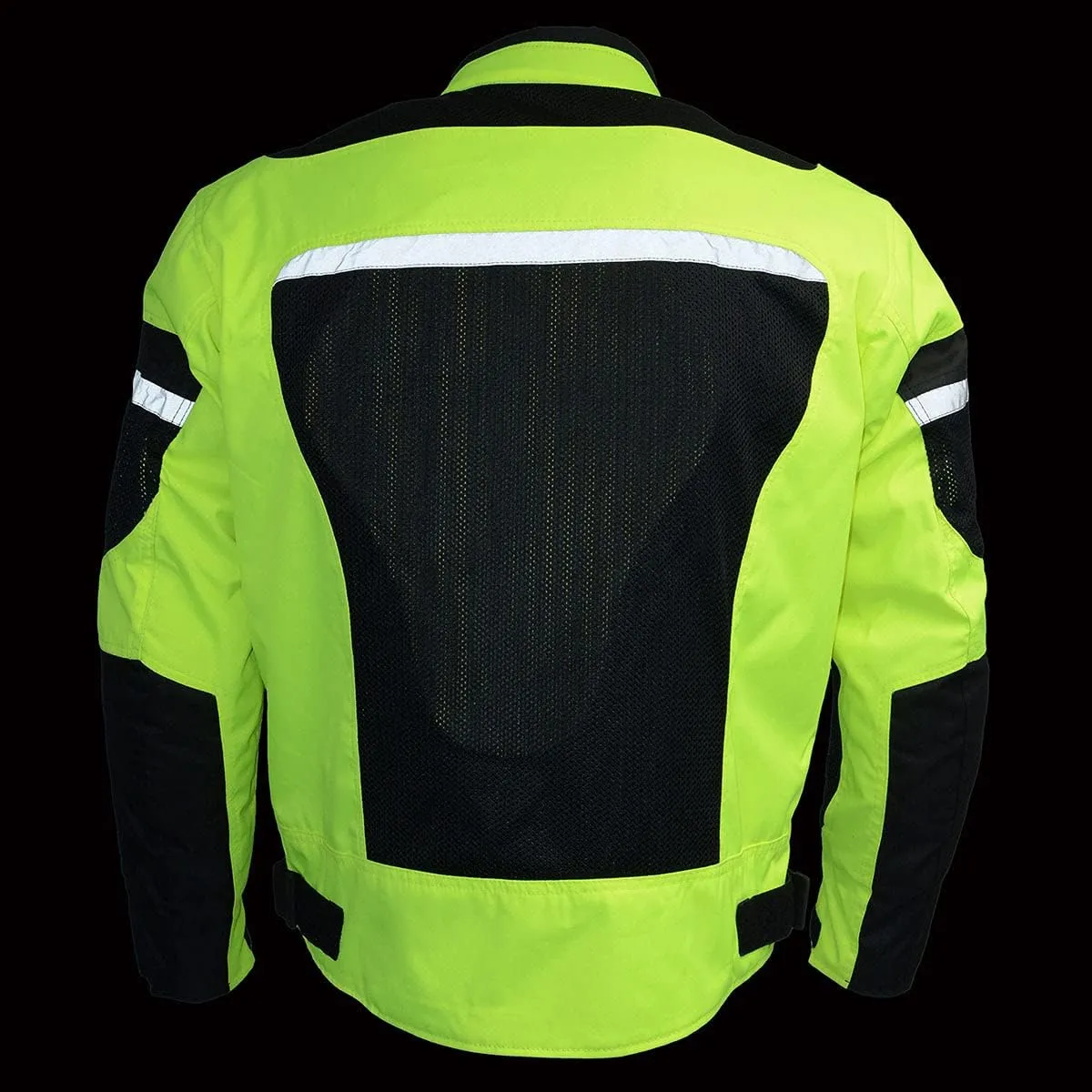 Milwaukee Leather Men's All Season Textile CE Armored Motorcycle Racer Jacket