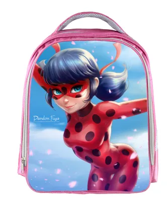 Miraculous Ladybug Marinette Cat School Bags