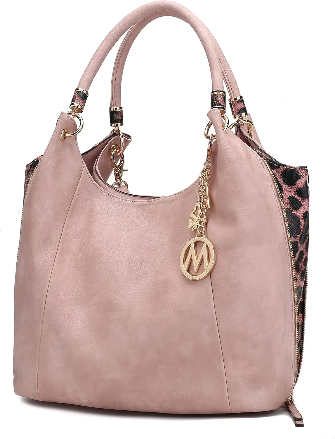 MKF Collection Hobo Purses for Women – PU Leather Handbag Womens Hobo Shoulder bag – Fashion Top Handle
