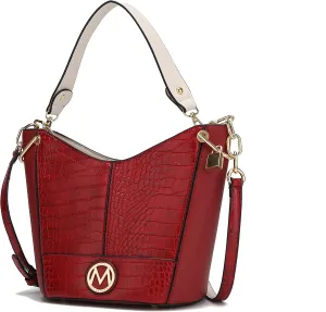 MKF Crossbody Hobo Bag for Women Purses and Handbags – PU Leather Top Handle Pocketbook Fashion – Shoulder Strap