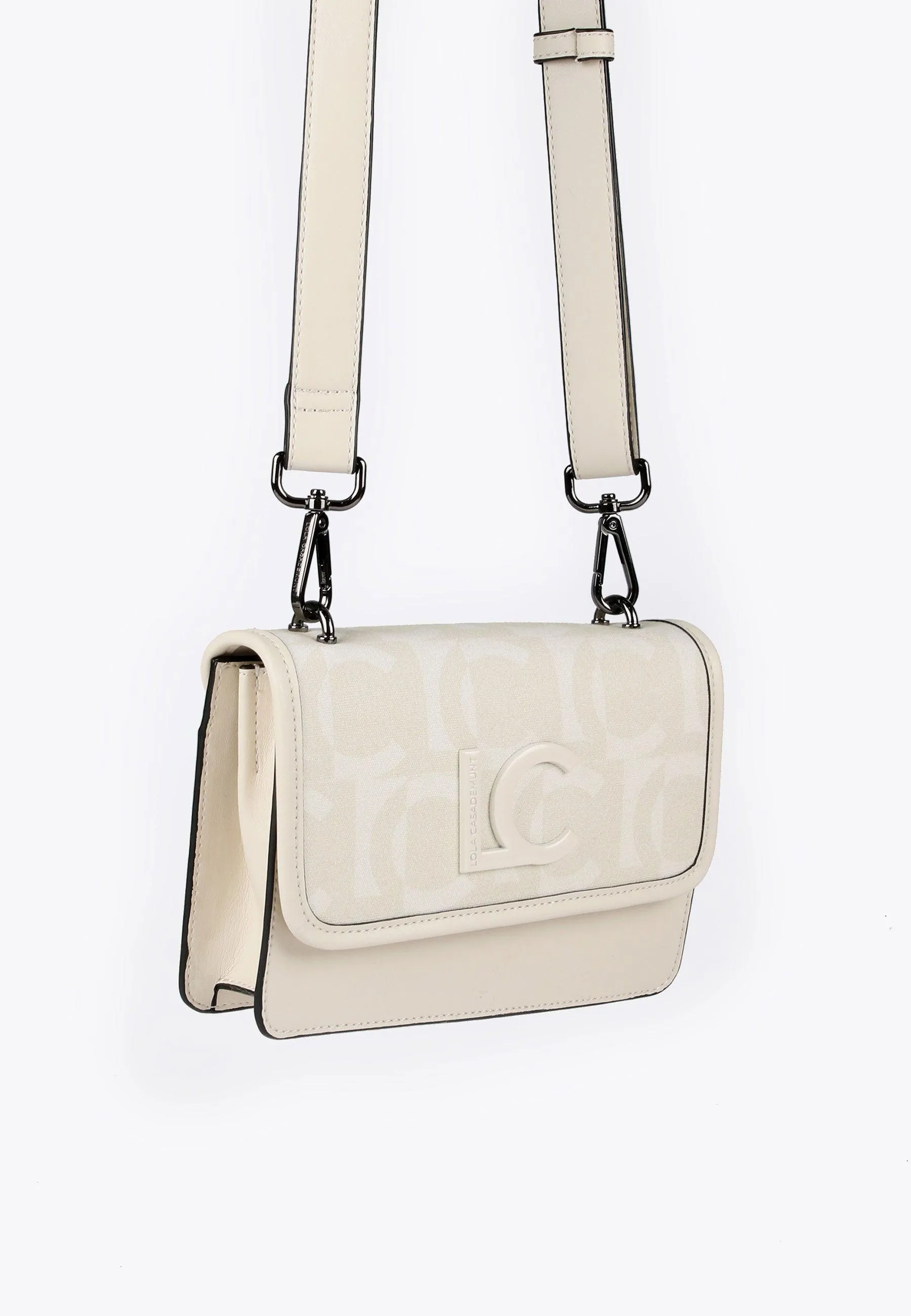Monogrammed crossbody bag