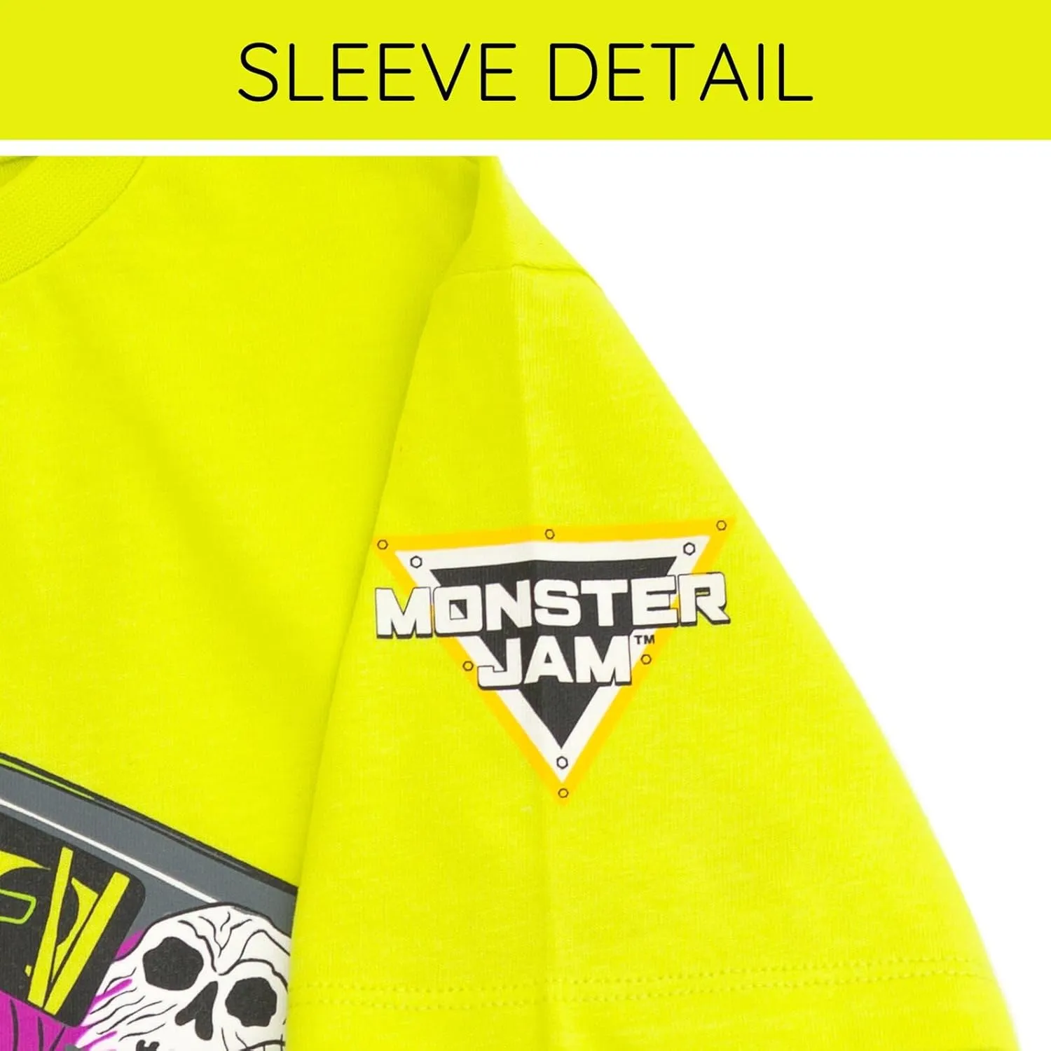 Monster Jam T-Shirt Toddler to Little Kid Grave Digger El Toro Loco Megalodon