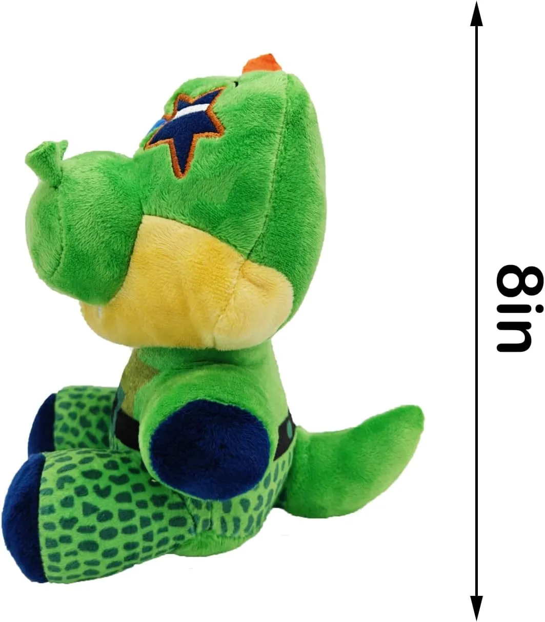 Montgomery Gator Plush Toy, FNAF plushies Toy, Security Breach FNAF All Character Stuffed Animal Doll Children's Gift Collection,8”