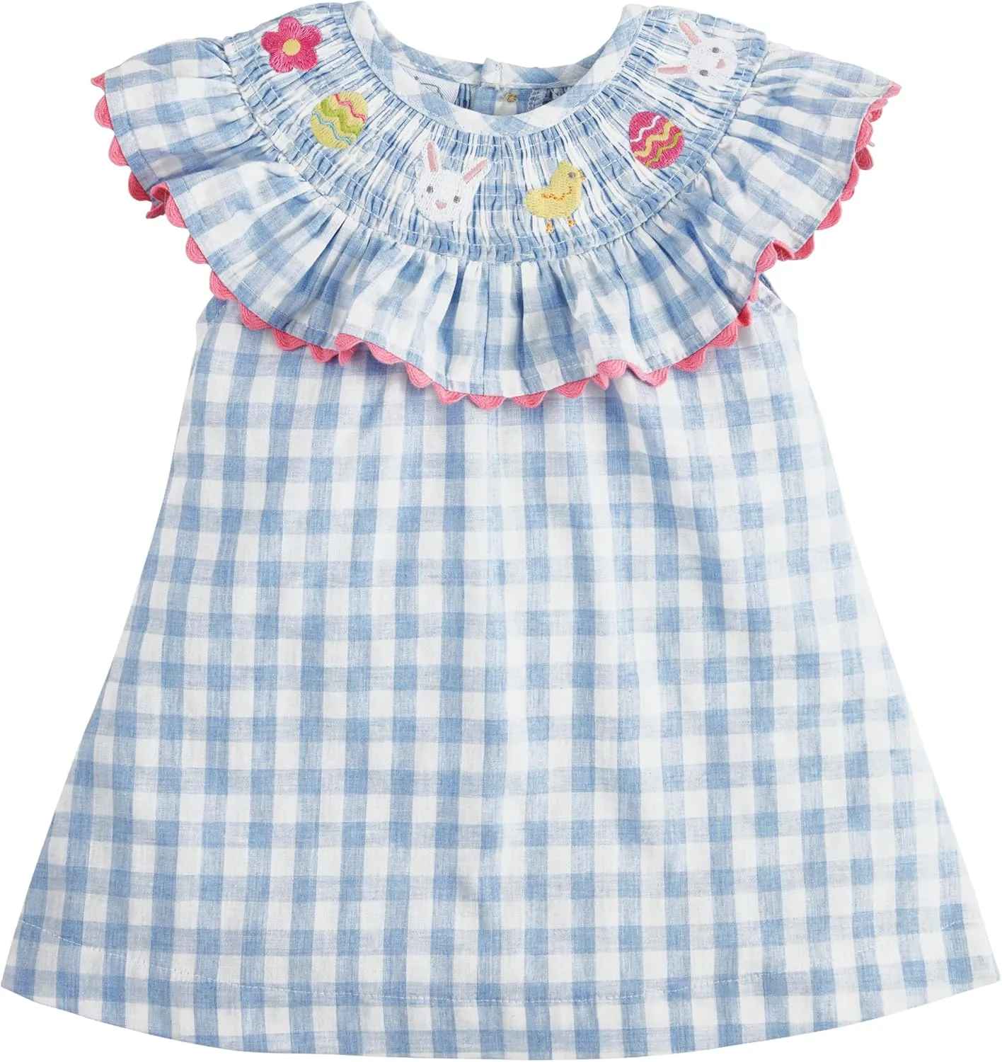 Mud Pie Girls Children's Easter Smocked Baby Dress