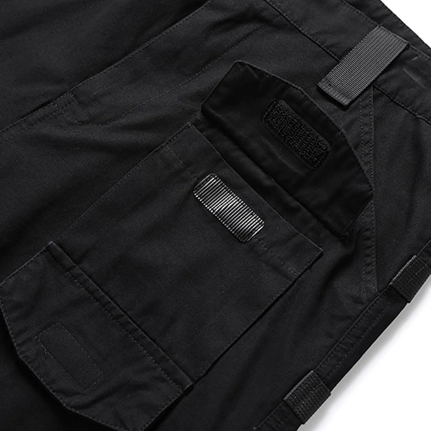 Muscularfit Cotton Mens Shorts Regular Big and Tall Multi Pockets Cargo Shorts 7" Inseam Summer Casual Sport Tooling Shorts