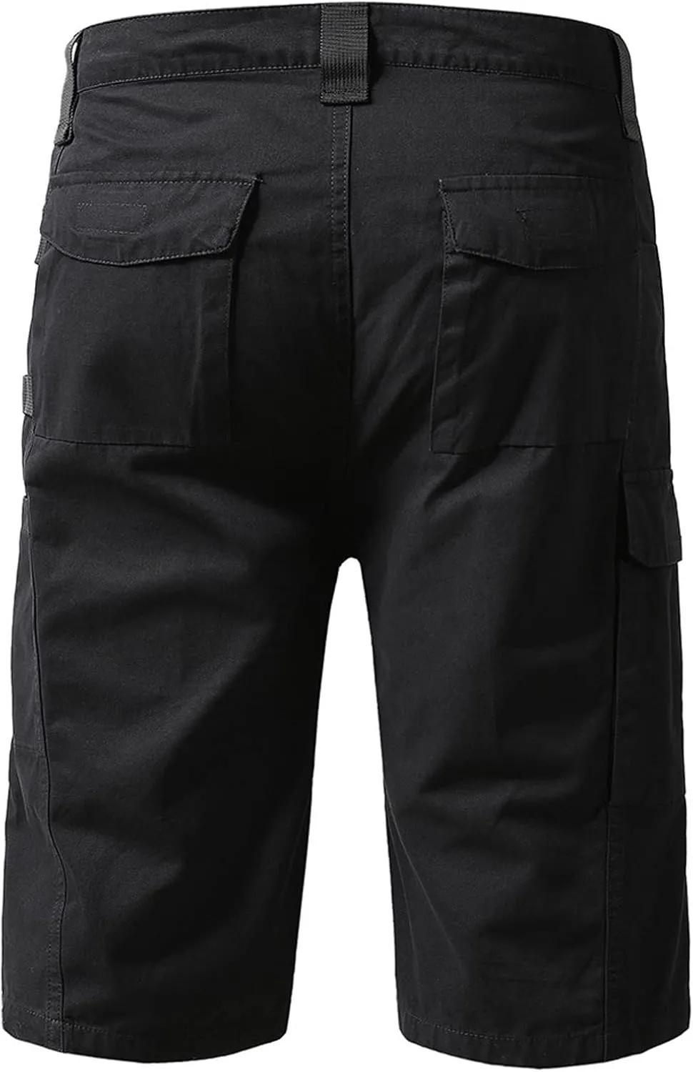 Muscularfit Cotton Mens Shorts Regular Big and Tall Multi Pockets Cargo Shorts 7" Inseam Summer Casual Sport Tooling Shorts