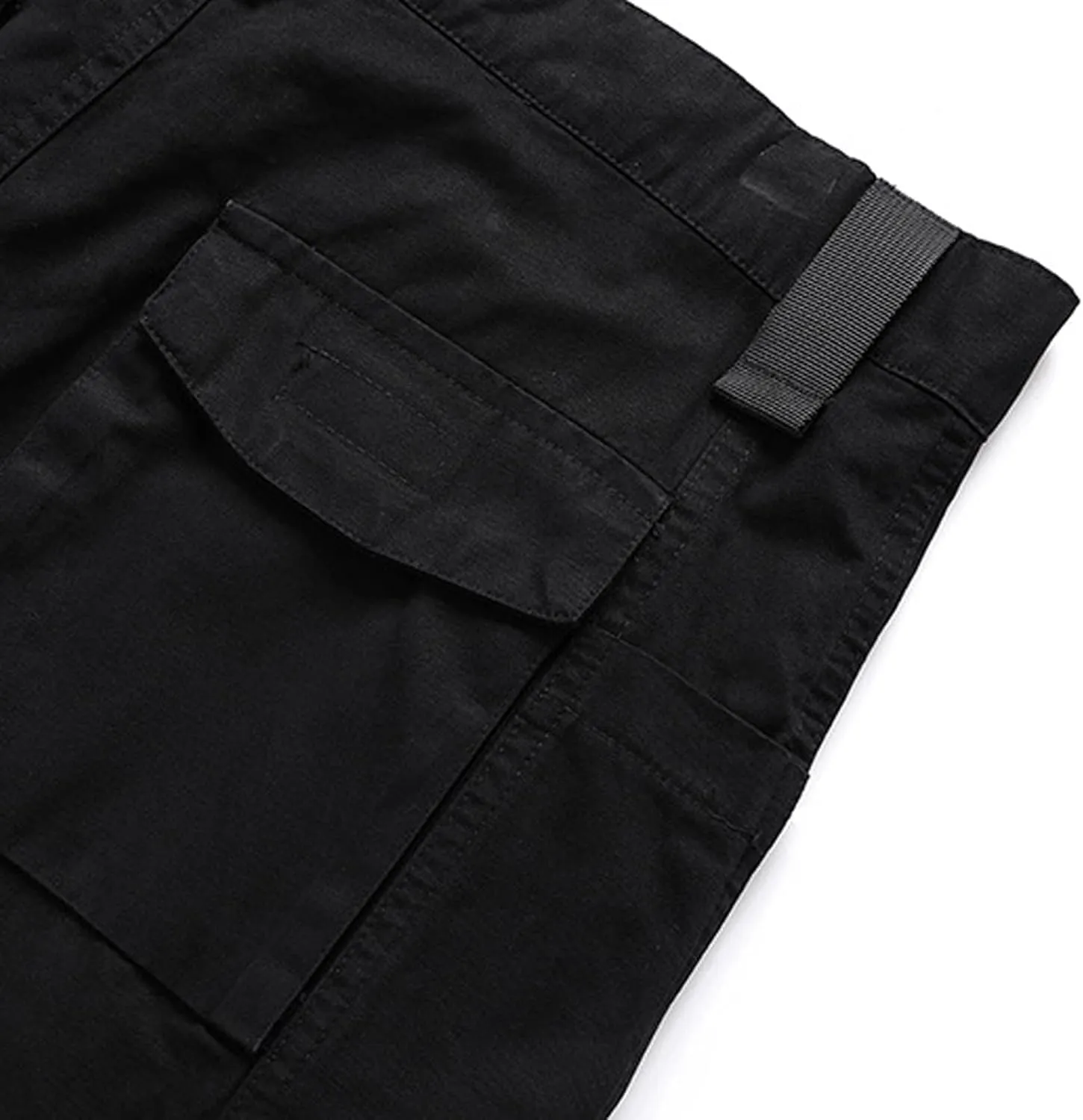 Muscularfit Cotton Mens Shorts Regular Big and Tall Multi Pockets Cargo Shorts 7" Inseam Summer Casual Sport Tooling Shorts