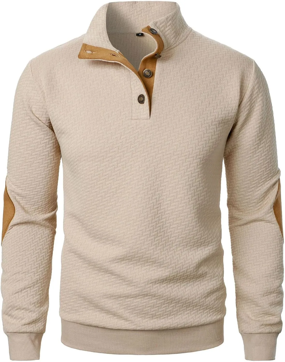Muscularfit Men's Casual Button-Down Shirts Long Sleeve Vintage Pullover Tops Loose Fit Gym Workout Tee Tops Outfits Clothes
