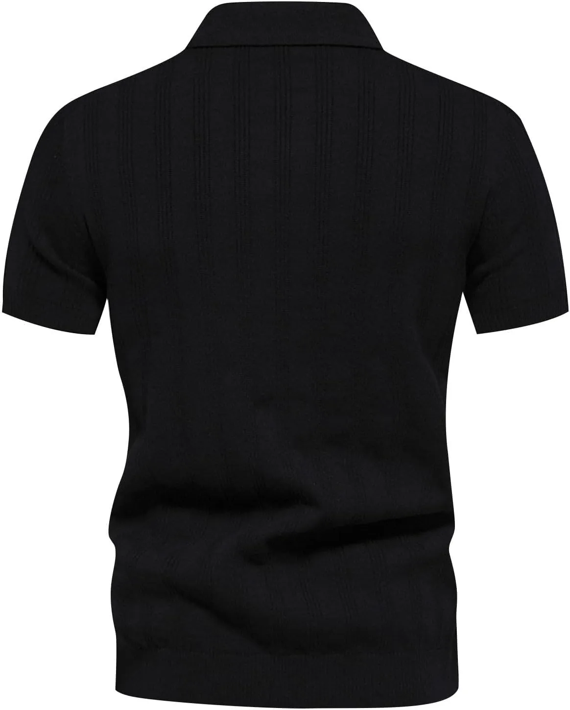 Muscularfit Men's Henley Shirts Slim Fit Short Sleeve Knit Cotton Button Down Shirt Business Casual Shirt Trendy Clothes 2024