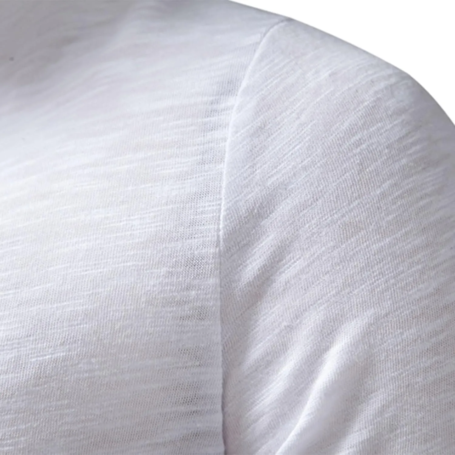 Muscularfit Mens Tshirts Long Sleeve Half Button Down Polo Shirt Casual Cotton Solid Work Henley Tees Shirt Trendy Clothes