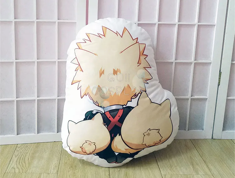 My Hero Academia Animal Katsuki Bakugo Plush Cushion Pillow