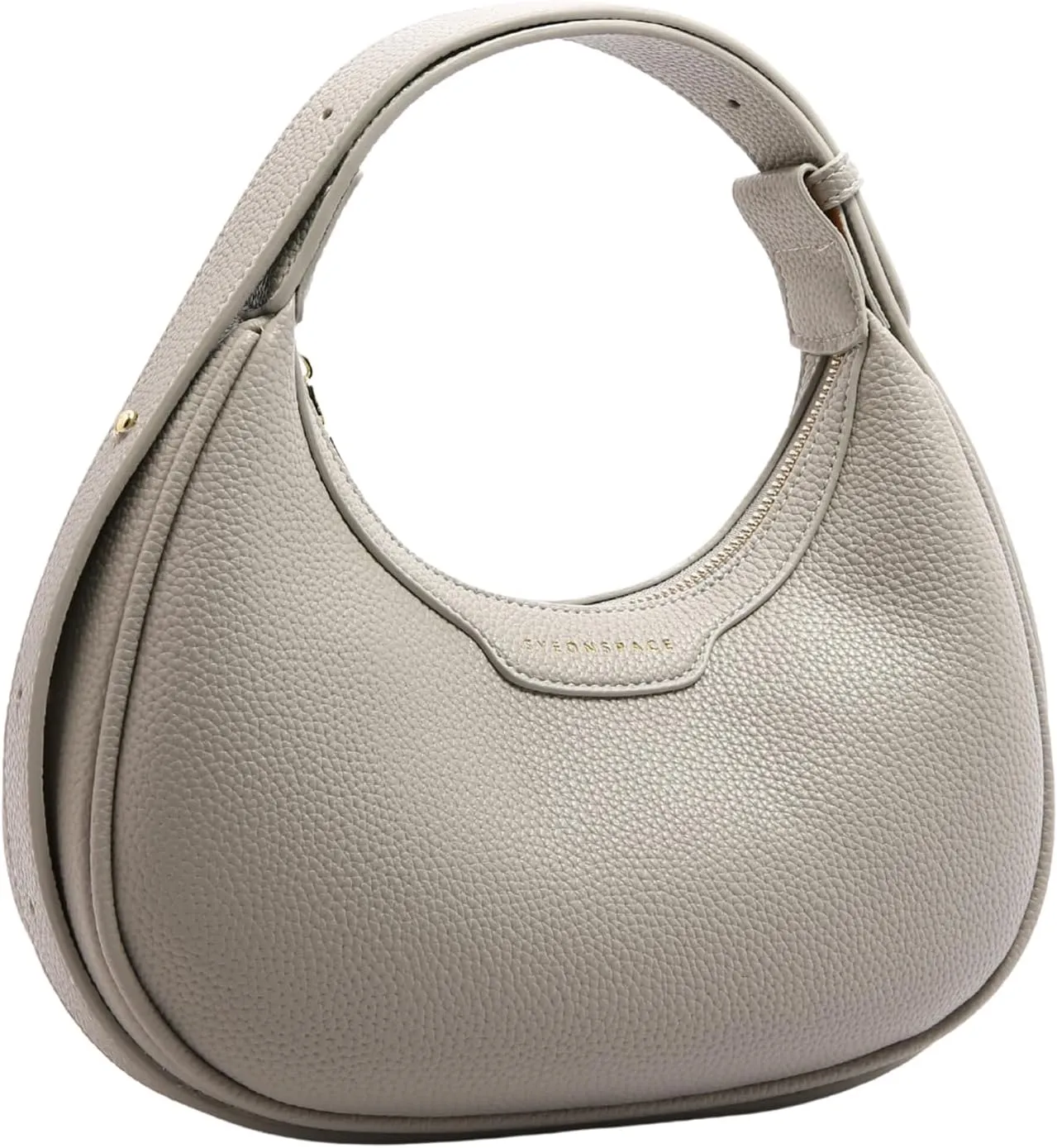 MYHOZEE Crescent Shoulder Bag for Women Leather Crossbody Hobo Purse Adjustable Strap Clutch Handbag