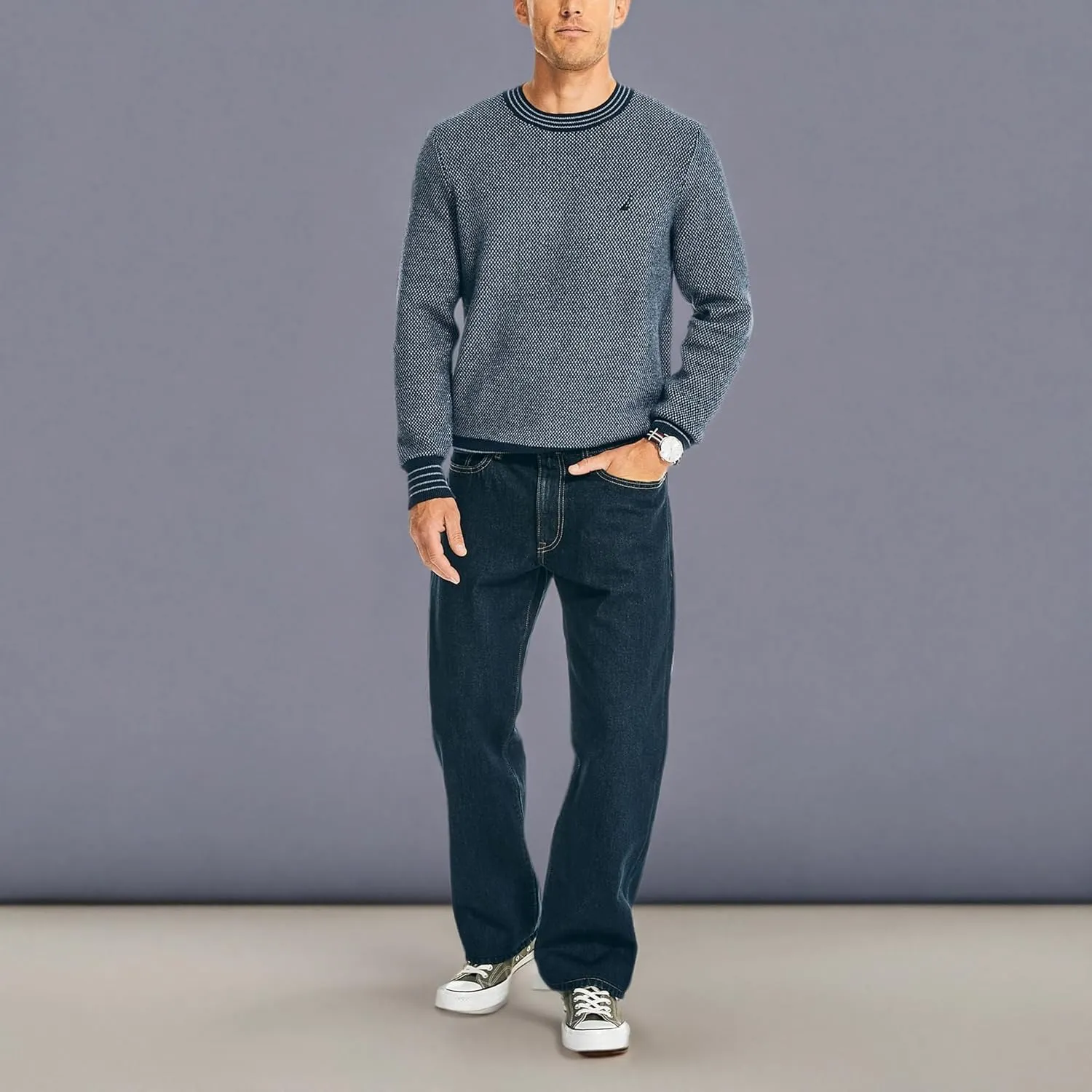 Nautica Men's Loose Fit Denim Jean