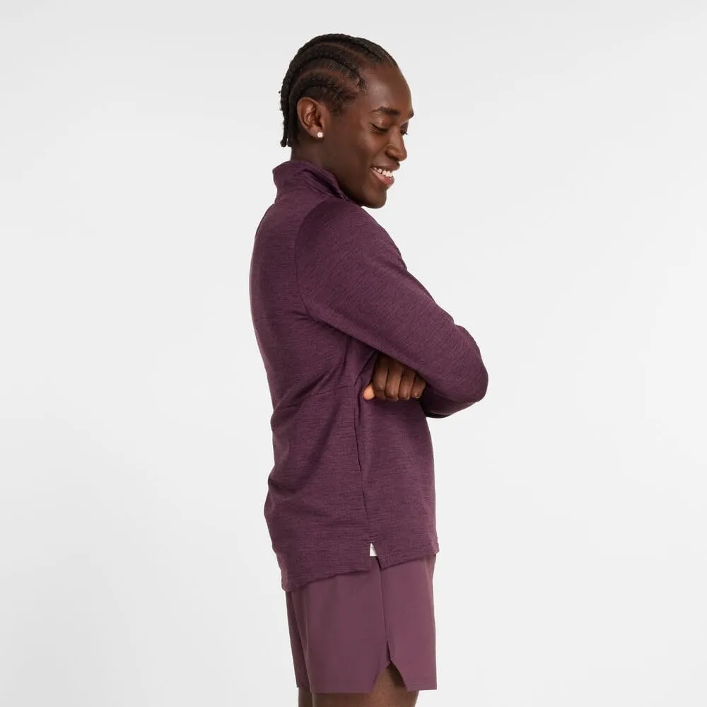 New Balance Mens Athletics Heat Grid 1/2 Zip