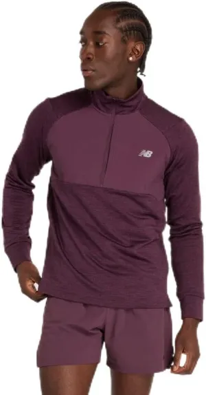 New Balance Mens Athletics Heat Grid 1/2 Zip