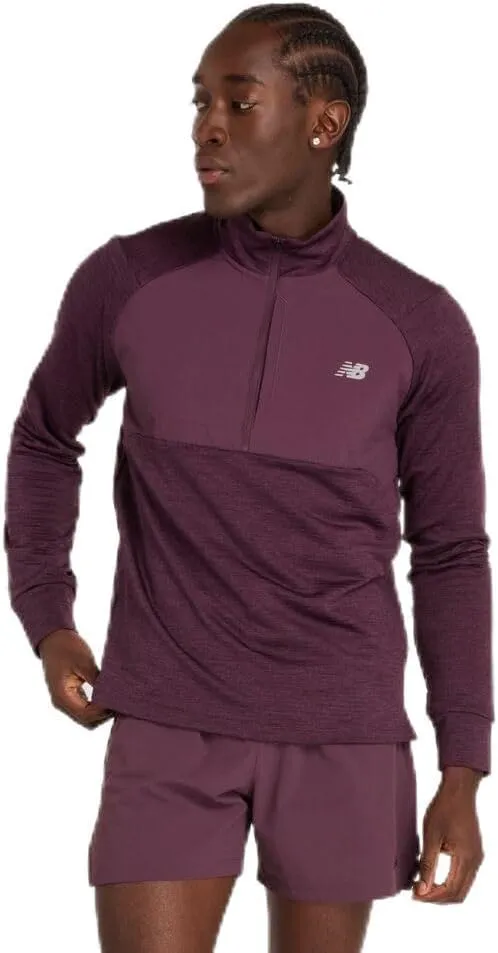 New Balance Mens Athletics Heat Grid 1/2 Zip