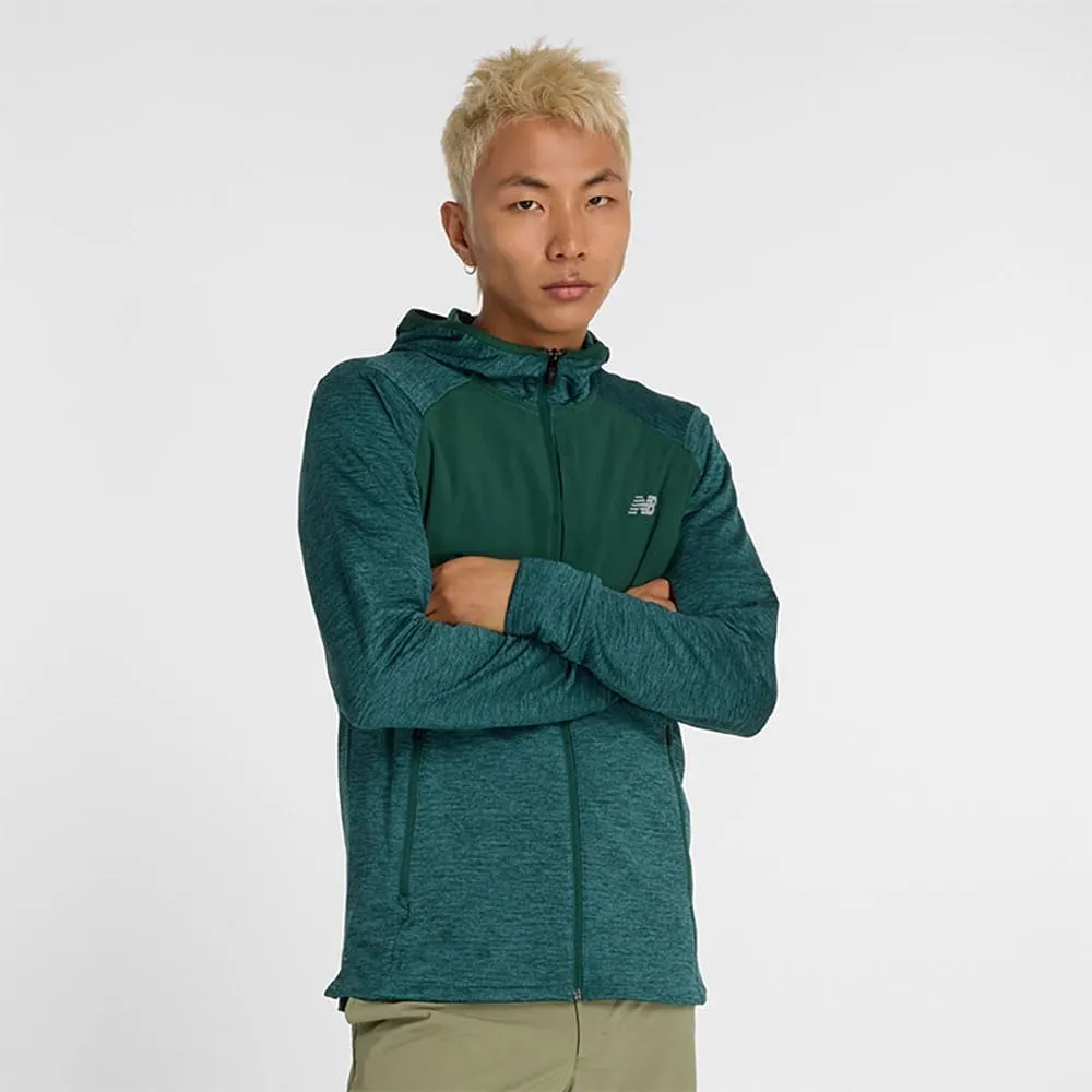 New Balance Men's Heat Grid Hooded Full Zip