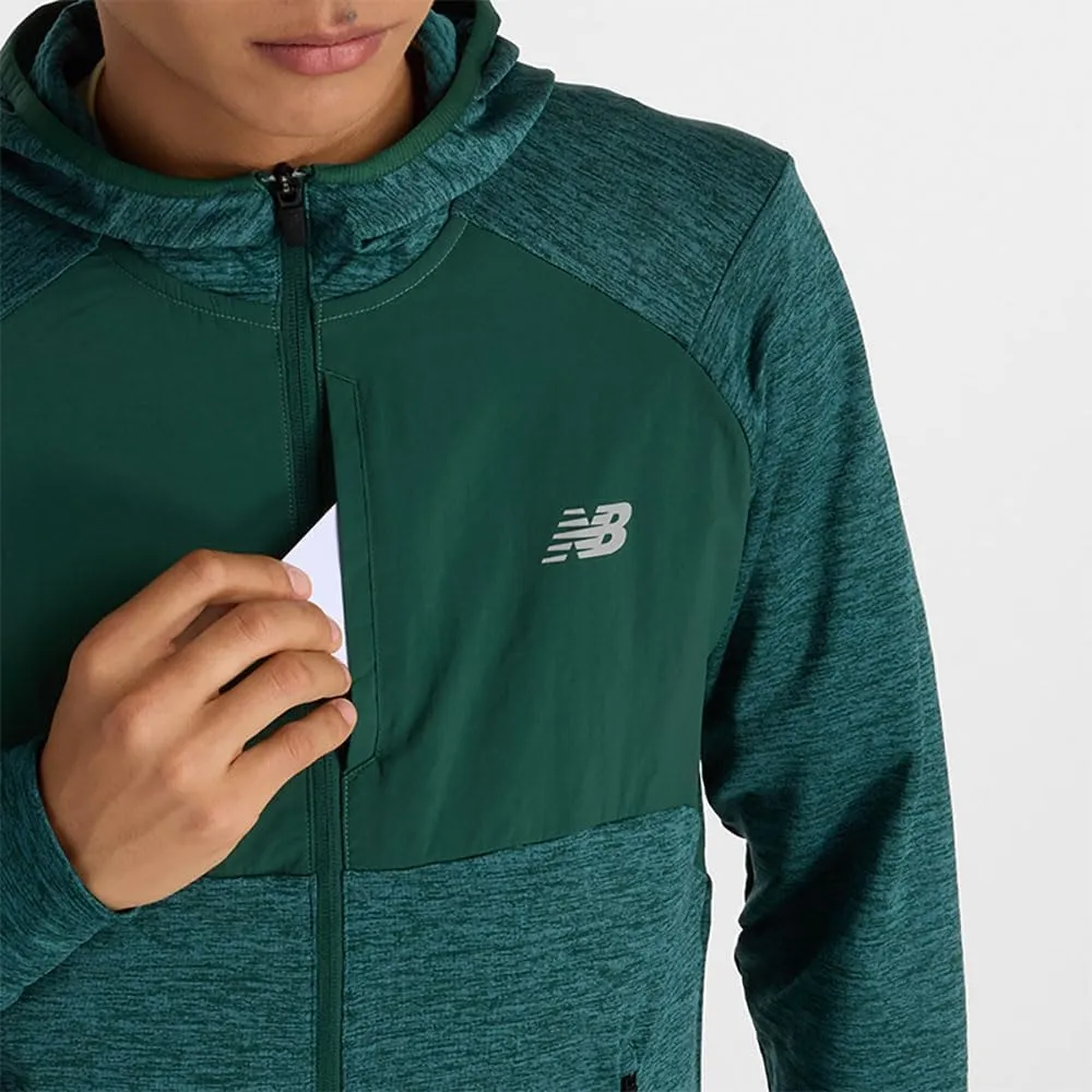 New Balance Men's Heat Grid Hooded Full Zip