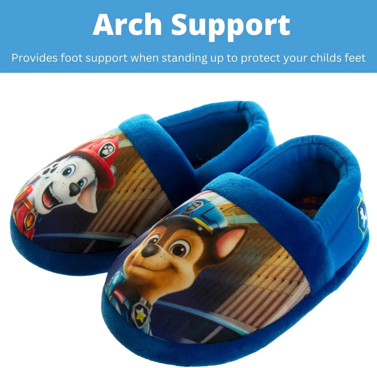 Nickelodeon Paw Patrol and SpongeBob Squarepants Slippers - Sponge Bob Chase Marshall Slipper Sandals - Plush Lightweight Warm indoor Comfort Soft Aline House Sandal (Toddler/Little Kid/Big Kid)