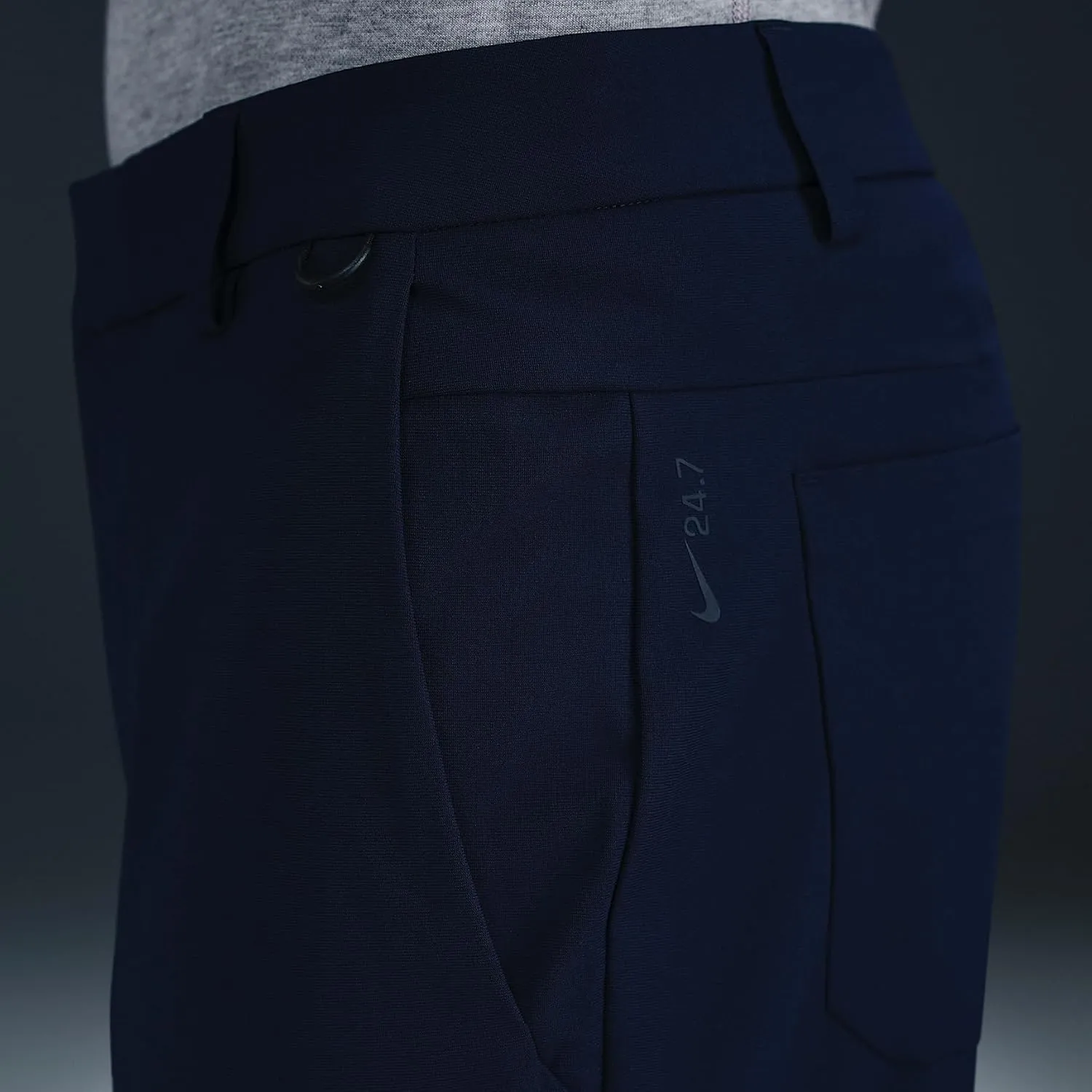 Nike 24.7 PerfectStretch Men's Dri-FIT 5-Pocket Slim-Fit Pants (HQ6928-451, Obsidian/Black/Dark Obsidian)