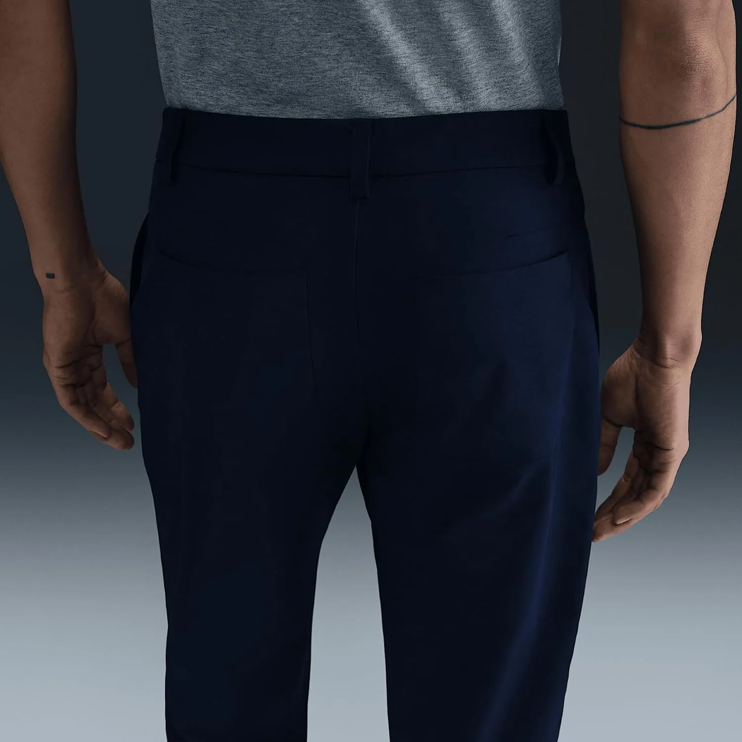 Nike 24.7 PerfectStretch Men's Dri-FIT 5-Pocket Slim-Fit Pants (HQ6928-451, Obsidian/Black/Dark Obsidian)