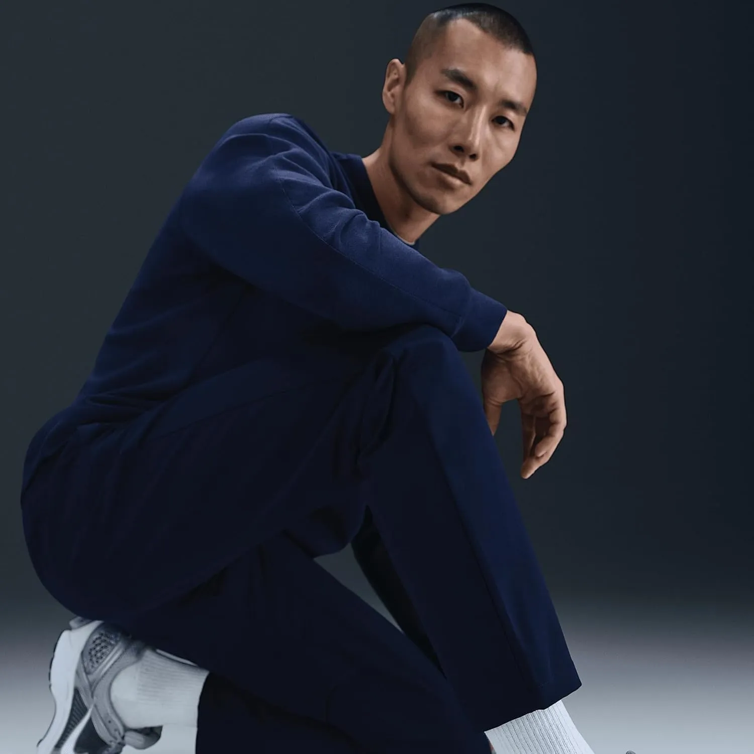 Nike 24.7 PerfectStretch Men's Dri-FIT 5-Pocket Slim-Fit Pants (HQ6928-451, Obsidian/Black/Dark Obsidian)