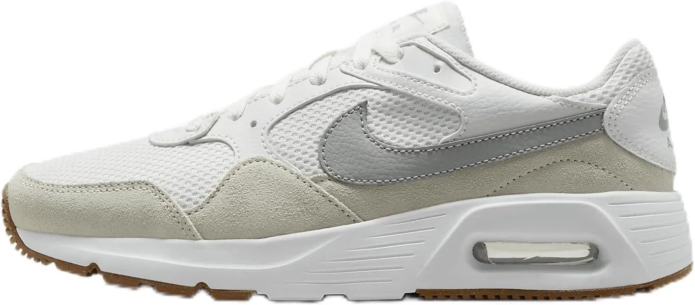 Nike Air Max SC Women's Shoes (CW4554-121, Summit White/White/Gum Medium Brown/Light Pumice) Size 6