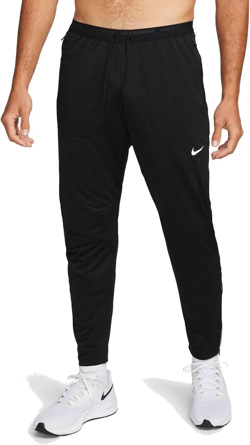 Nike Phenom Men's Dri-FIT Knit Running Pants (Black, DQ4740-010) Size XX-Large Tall