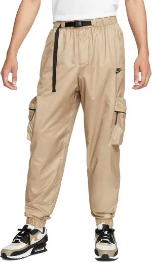 Nike Tech Men's Lined Woven Pants (Khaki/Black, FB7911-247) Size Medium