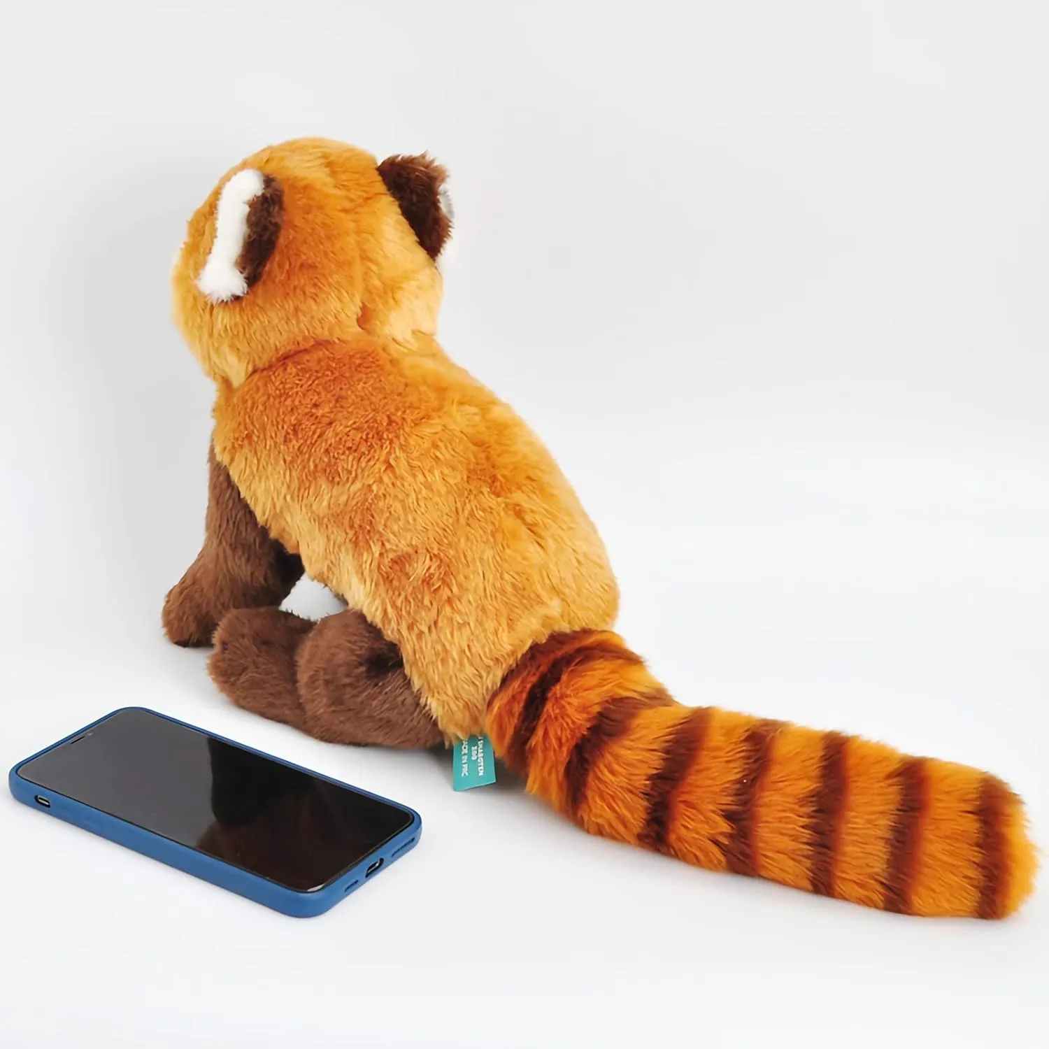 Nohito Kawaii Realistic Red Panda Stuffed Animal Plush Toy Lifelike Ailurus Fulgens Plushie Pillow Doll Home Decoration 19.7'' Long (19.7'', Red Panda)