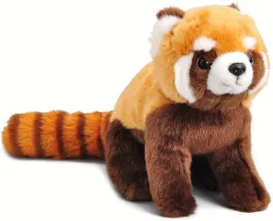 Nohito Kawaii Realistic Red Panda Stuffed Animal Plush Toy Lifelike Ailurus Fulgens Plushie Pillow Doll Home Decoration 19.7'' Long (19.7'', Red Panda)