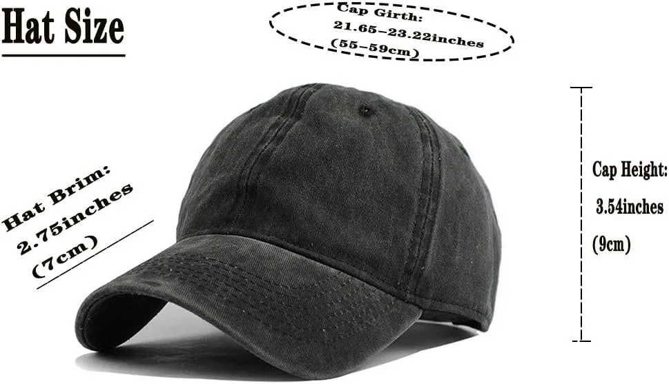 OASCUVER Printed Lake Life Hat Distressed Cotton Adjustable Beach Life Unisex Baseball Cap