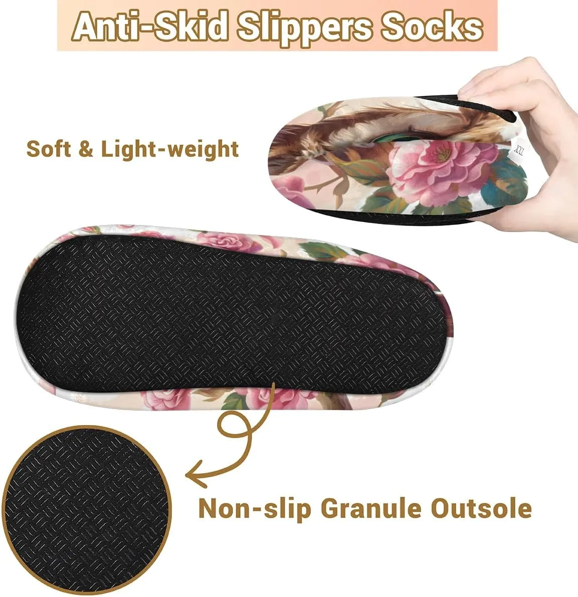 Ocean Sea Turtle Starfish Soft Home Slippers for Women Lightweight Men's House Shoes Women's Slippers
