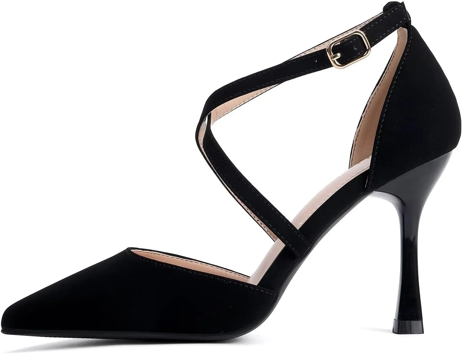 Odisen Women's Closed Toe Heels Pumps