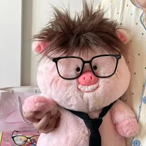 Oinktavia Happy Pig Plushie (43 cm)