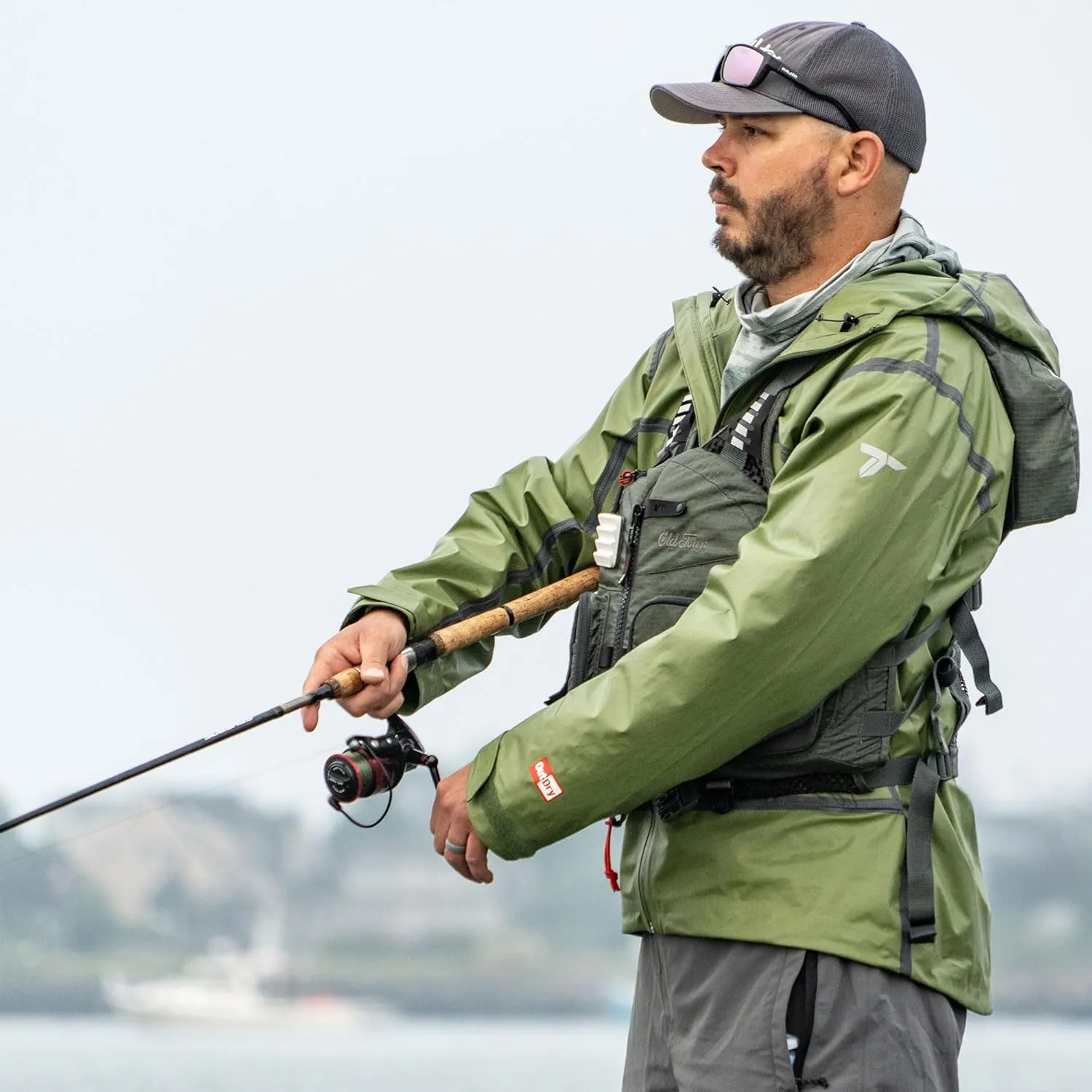 Old Town Lure Angler II Men's Life Jacket