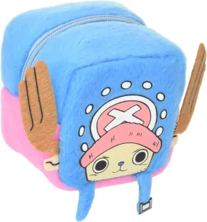 One Piece 20542 Chopper Cube Coin Purse Plush, 5", Multicolor