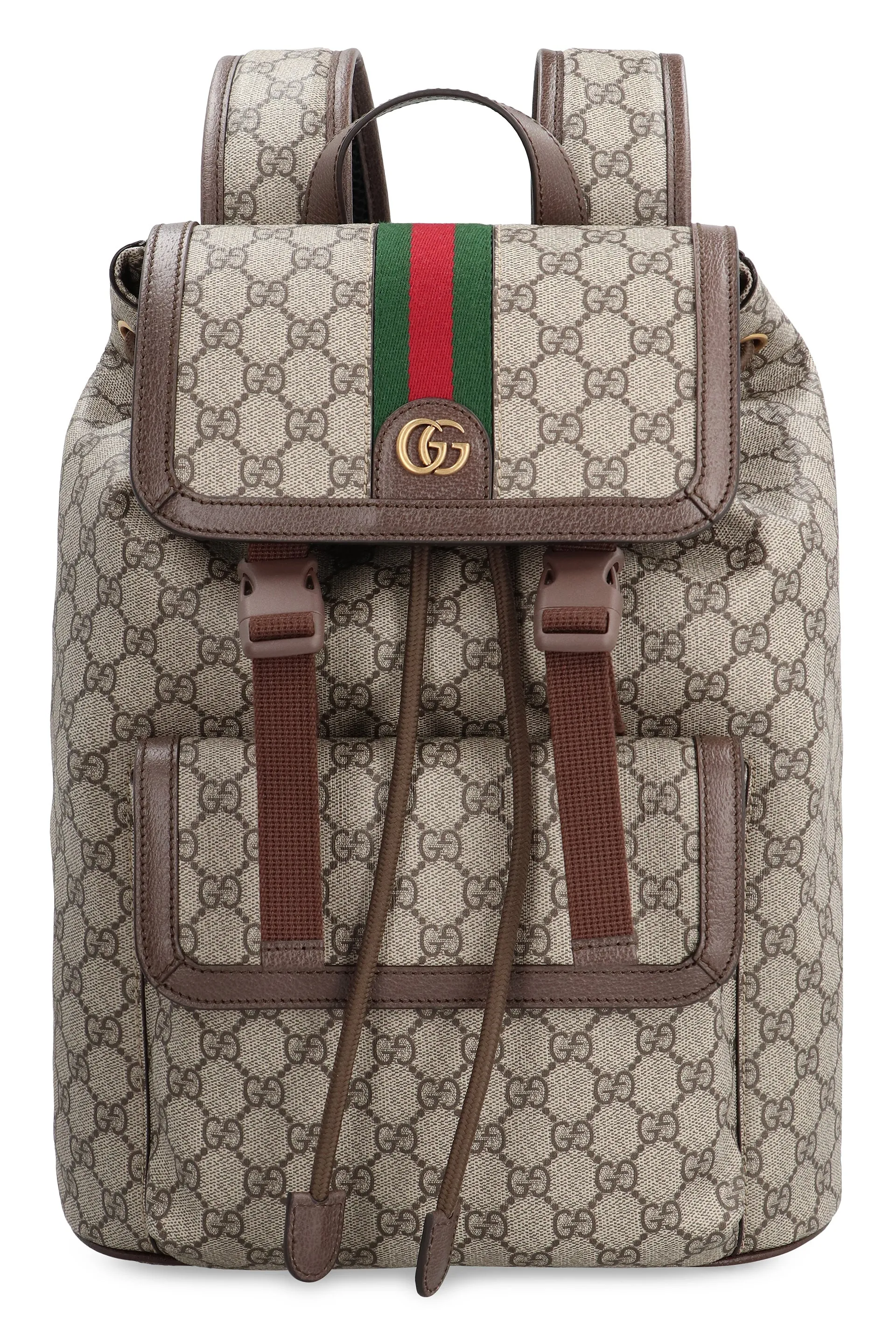 Ophidia GG supreme fabric backpack