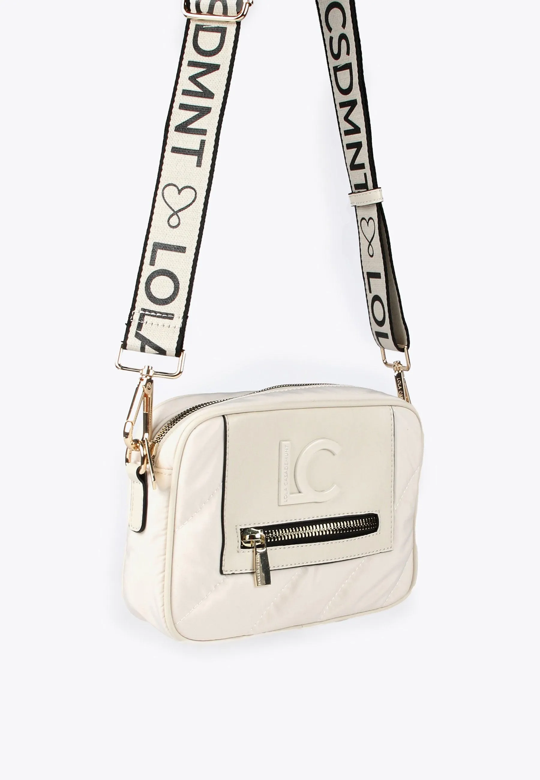 Padded crossbody bag