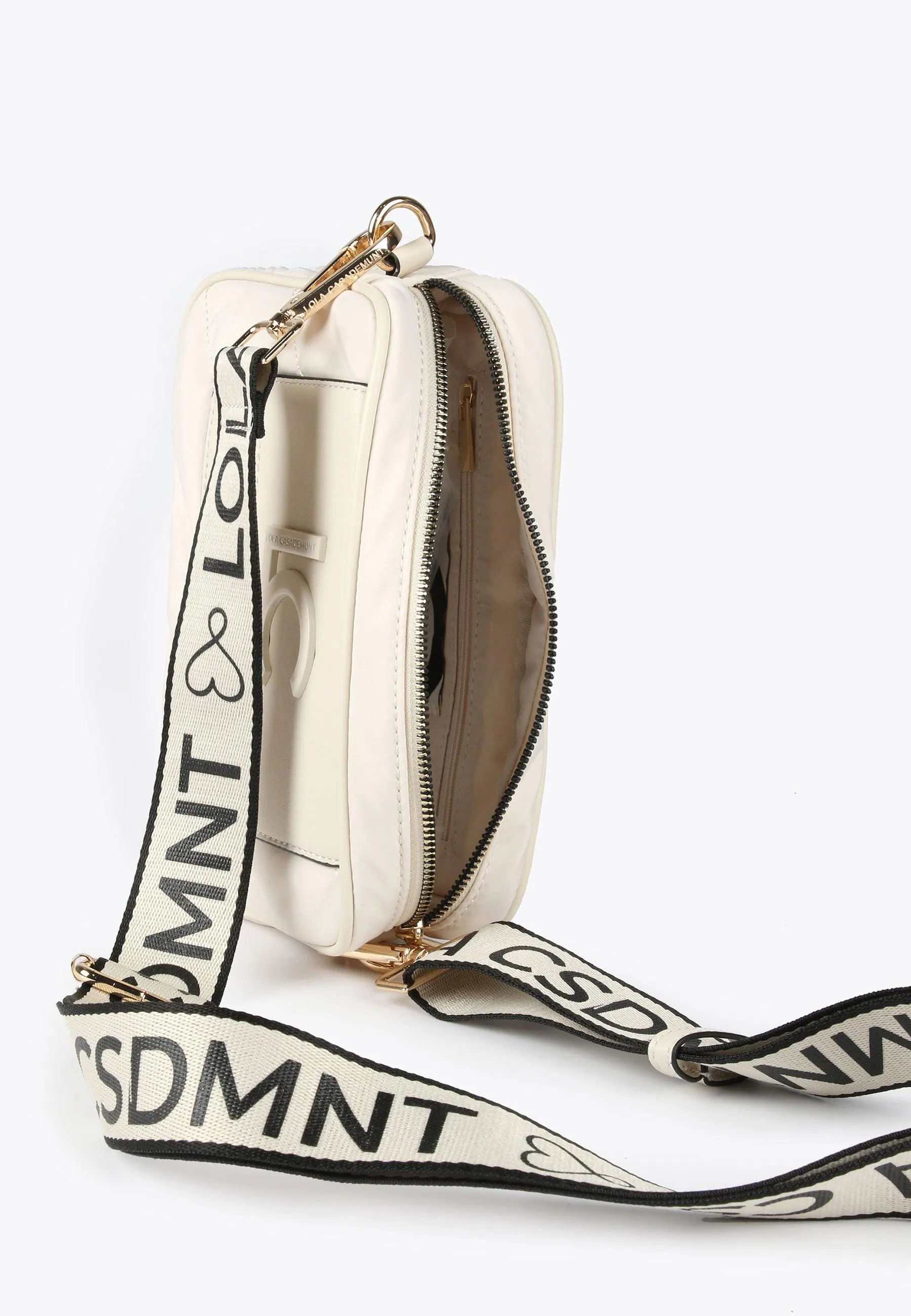 Padded crossbody bag