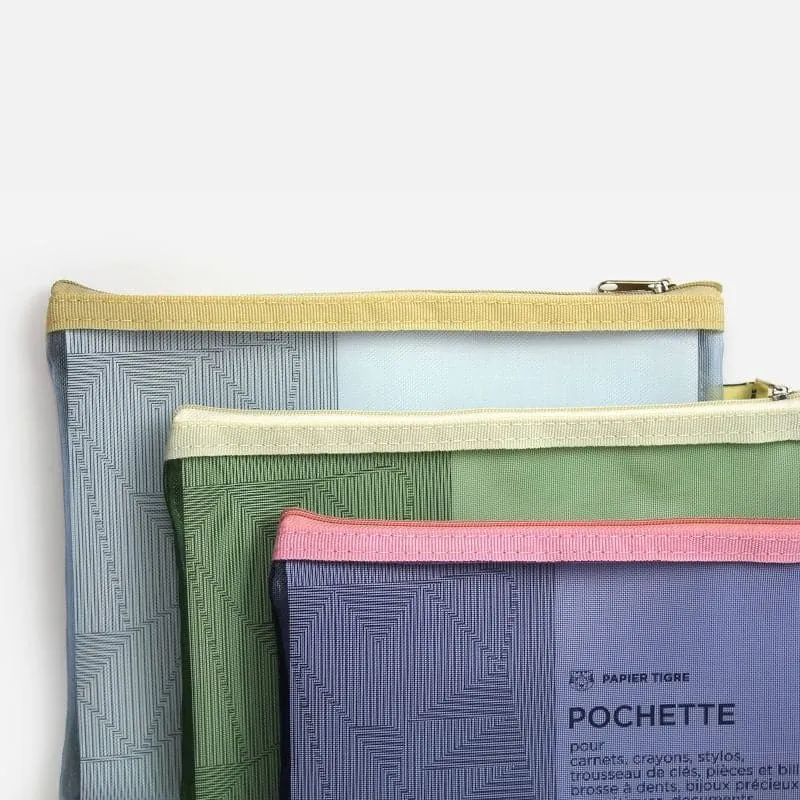 Papier Tigre Mesh Pocket [Medium]