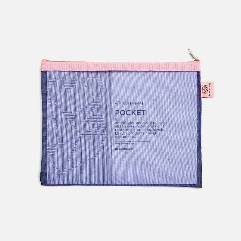 Papier Tigre Mesh Pocket [Medium]