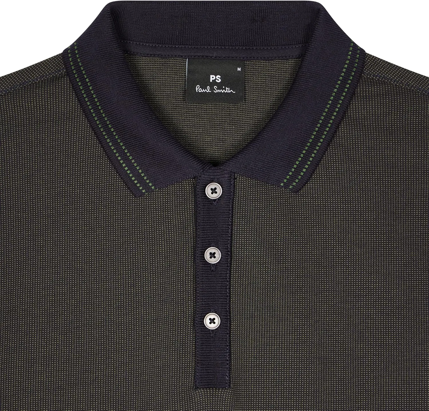 Paul Smith Ps Men's Contrasting Stripe Polo Shirt