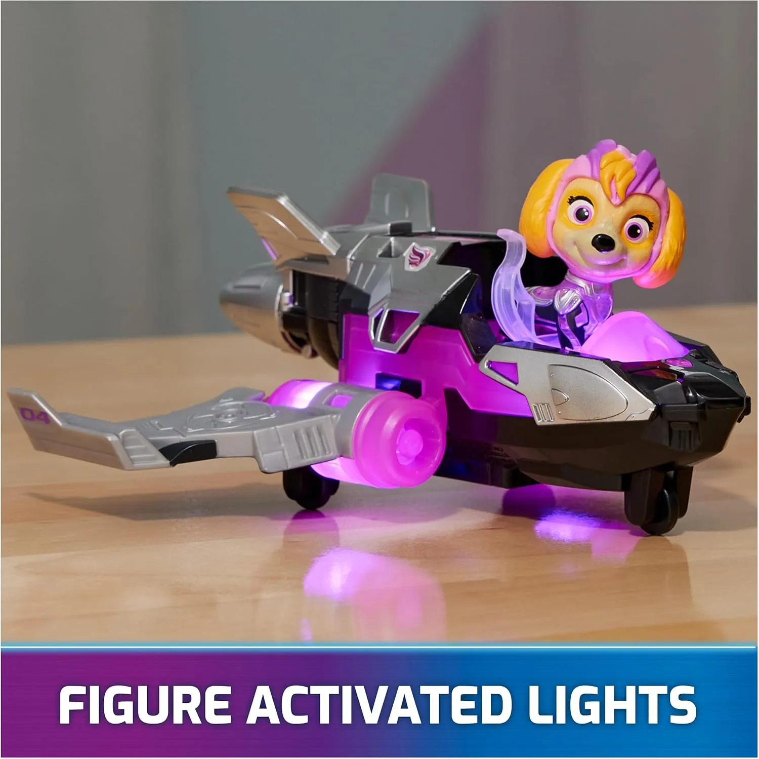 Paw Patrol Skye Squish Plush, Official Toy from The Hit Cartoon, Squishy Stuffed Animal for Ages 1 and Up, 8”