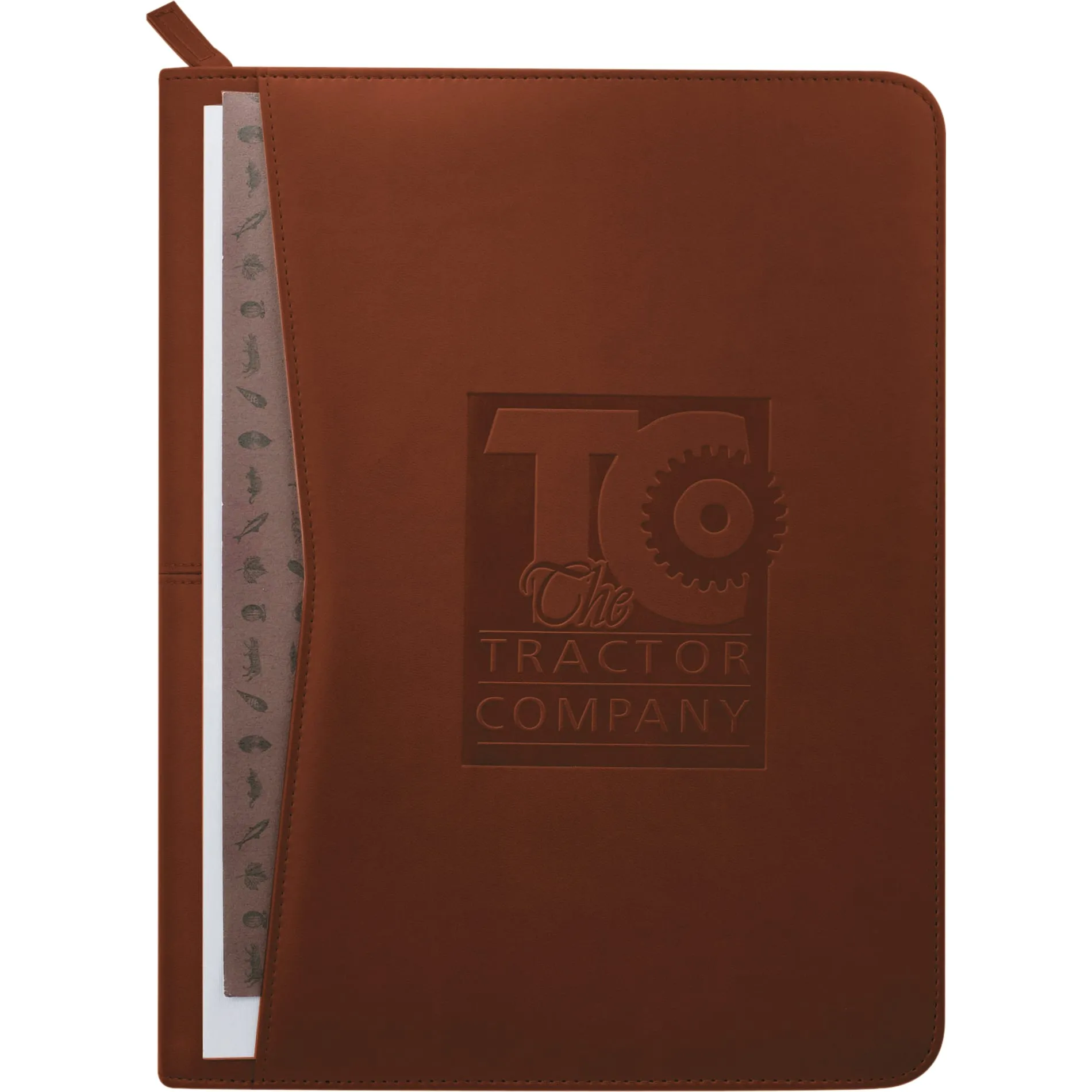 Pedova™ Zippered UltraHyde Padfolio FSC® Mix Paper