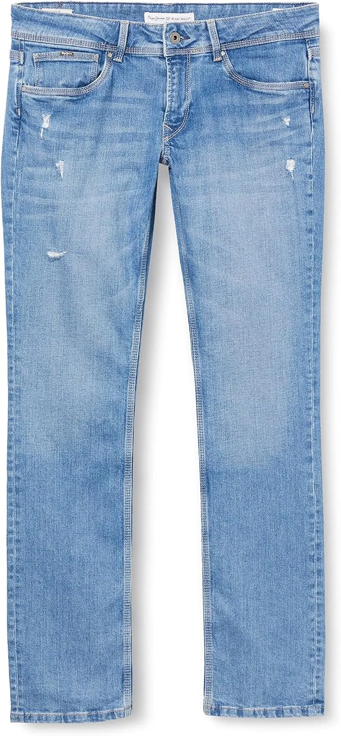 Pepe Jeans Women's Saturn Straight Jeans